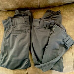 Like new softball 🥎 pants gray size large